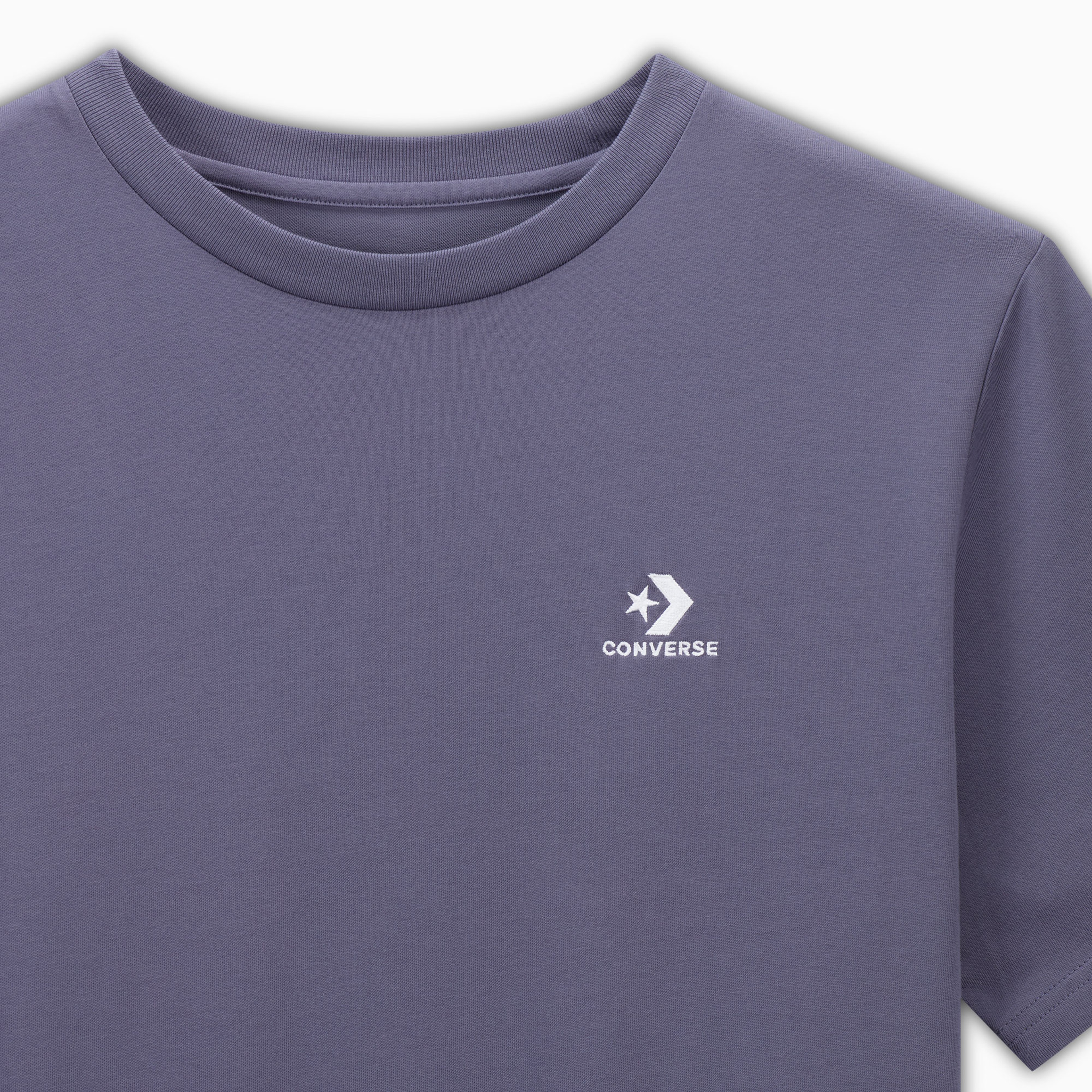 Converse Go-To Star Chevron Unisex Mor T-Shirt