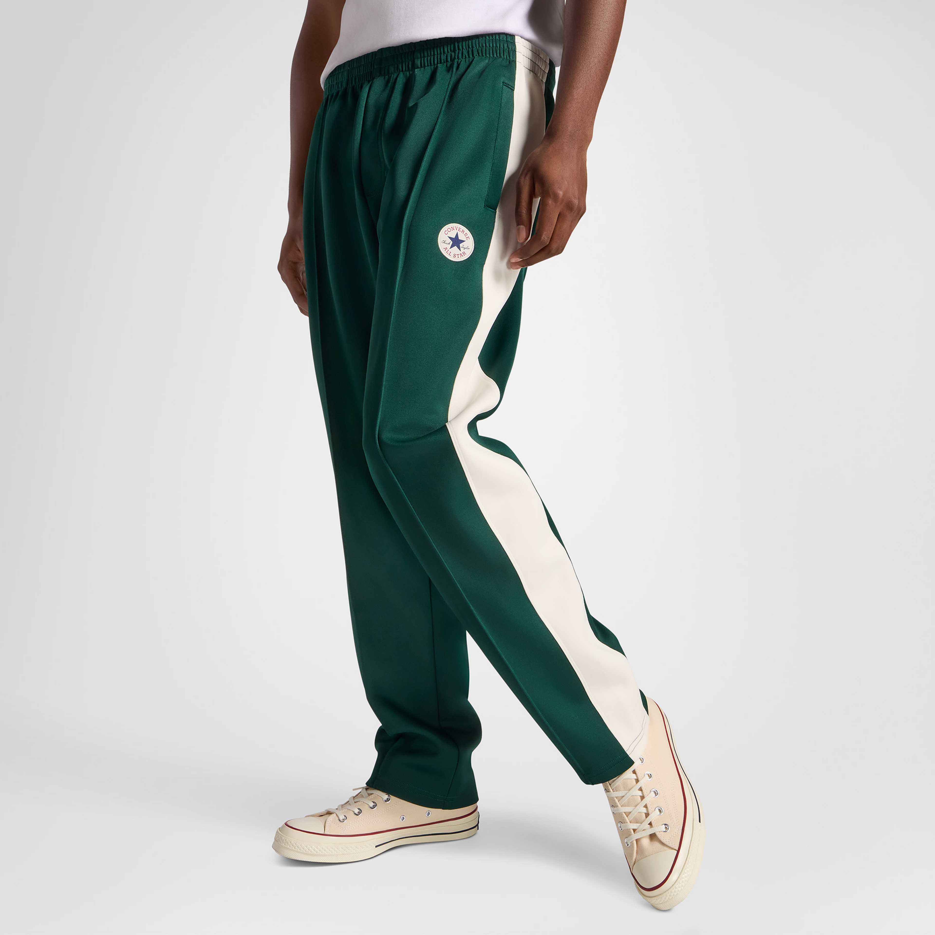 Converse Classic Erkek Renk Bloklu Yeşil Eşofman Altı