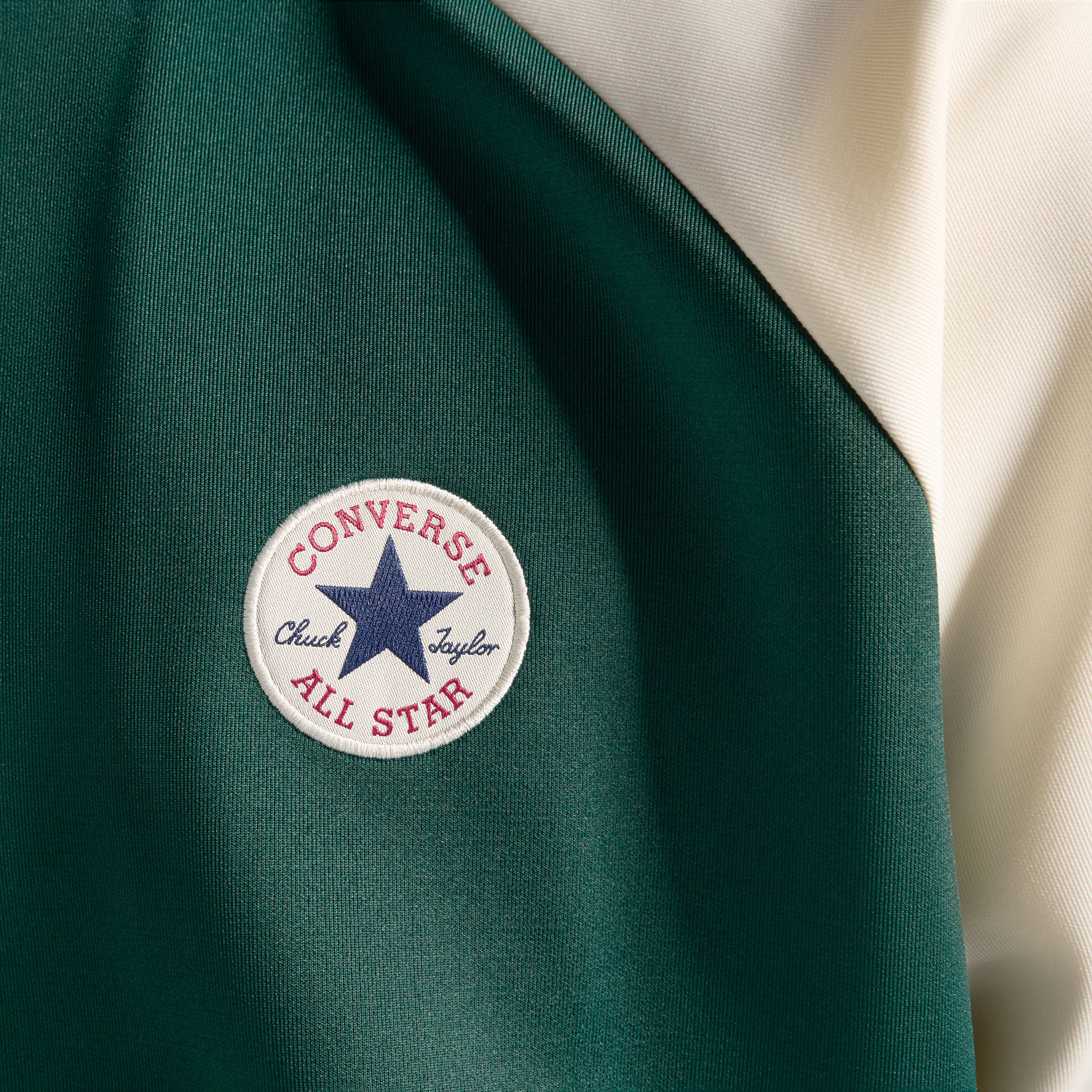 Converse Classic Erkek Renk Bloklu Yeşil Eşofman Üstü