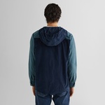 GANT Erkek Lacivert Oversize Fit Kapüşonlu Logolu Gömlek