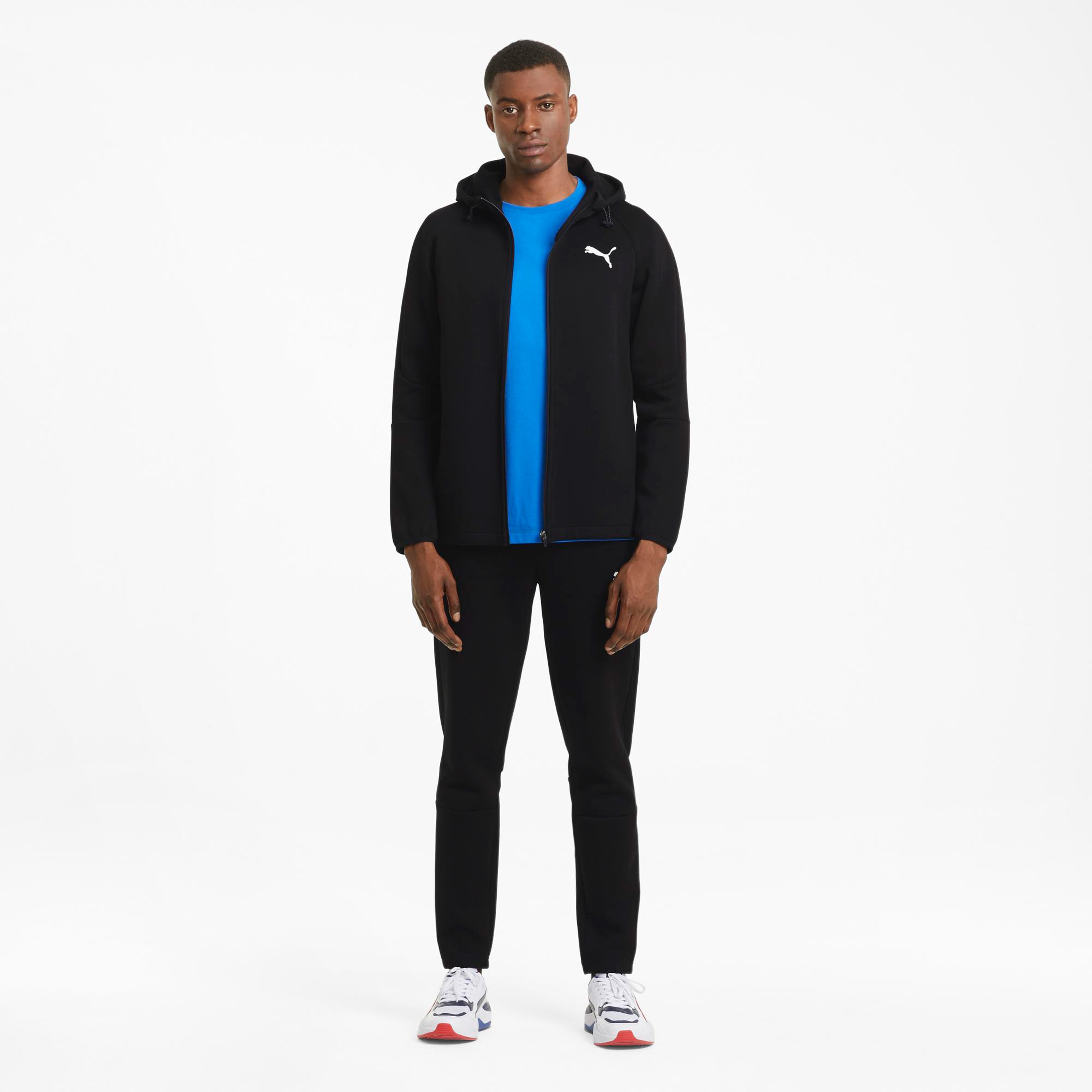 Puma Evostripe Erkek Siyah Günlük Sweatshirt