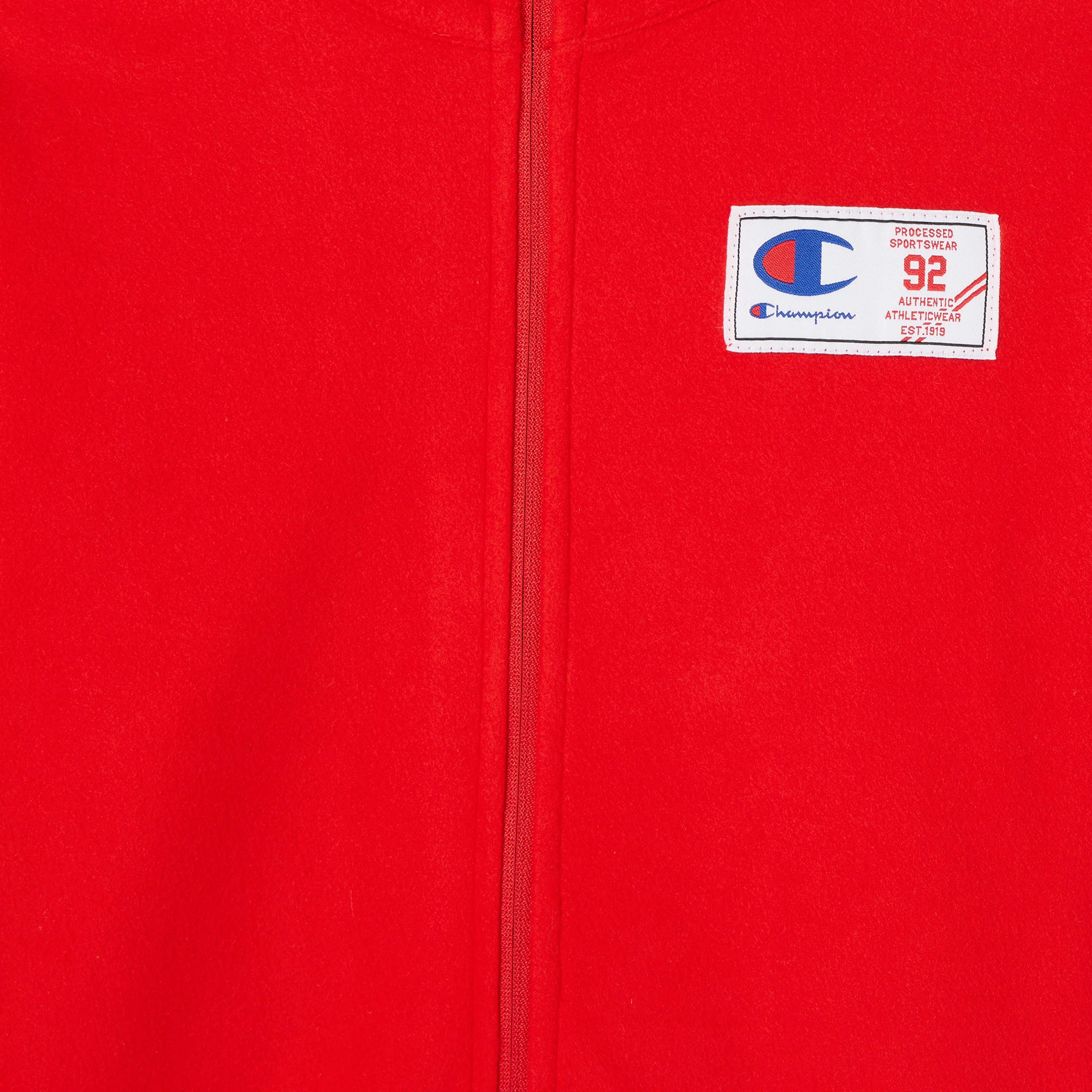 Champion Full Zip Çocuk Kırmızı Eşofman Üstü