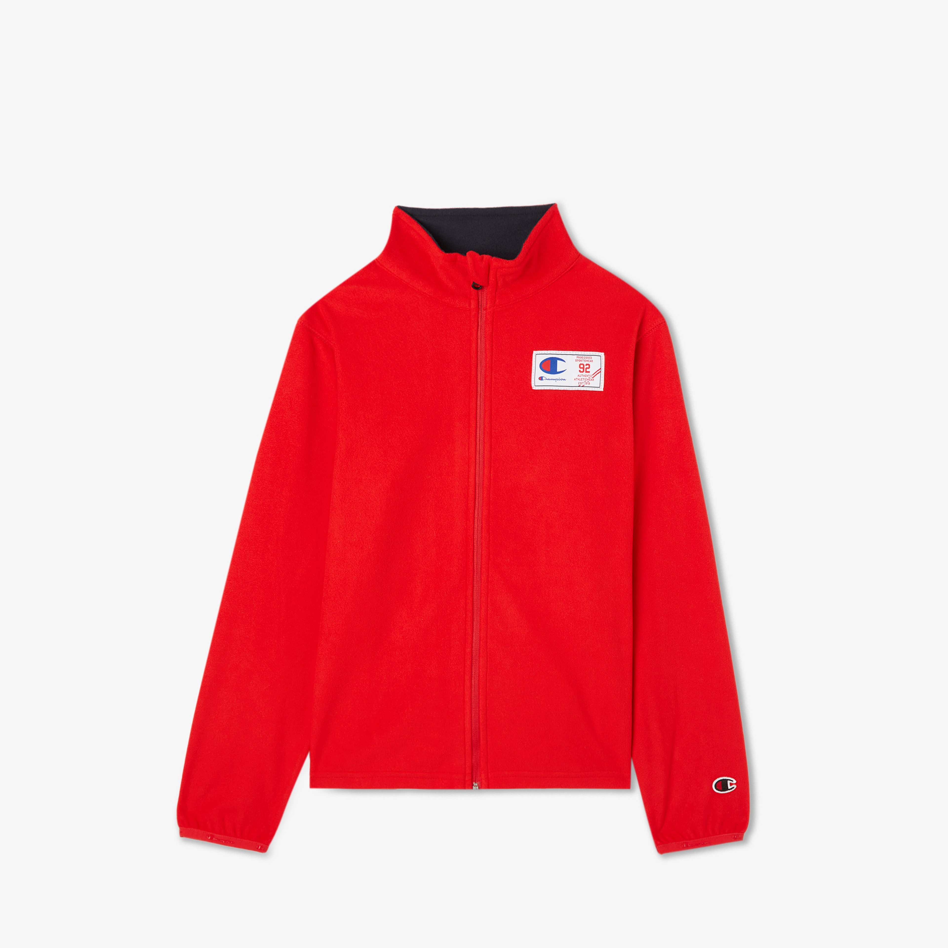 Champion Full Zip Çocuk Kırmızı Eşofman Üstü