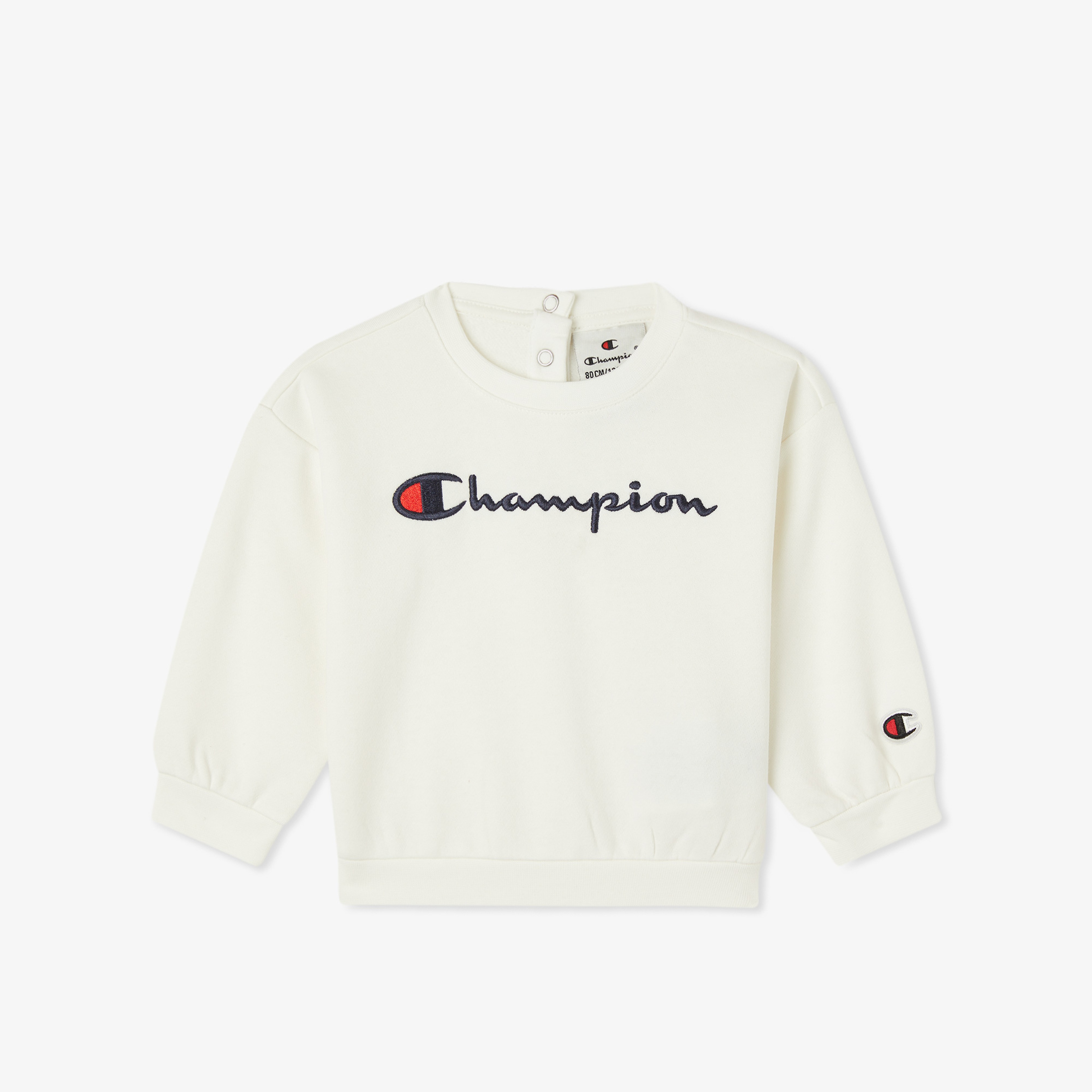 Champion Set Çocuk Beyaz Eşofman Takımı