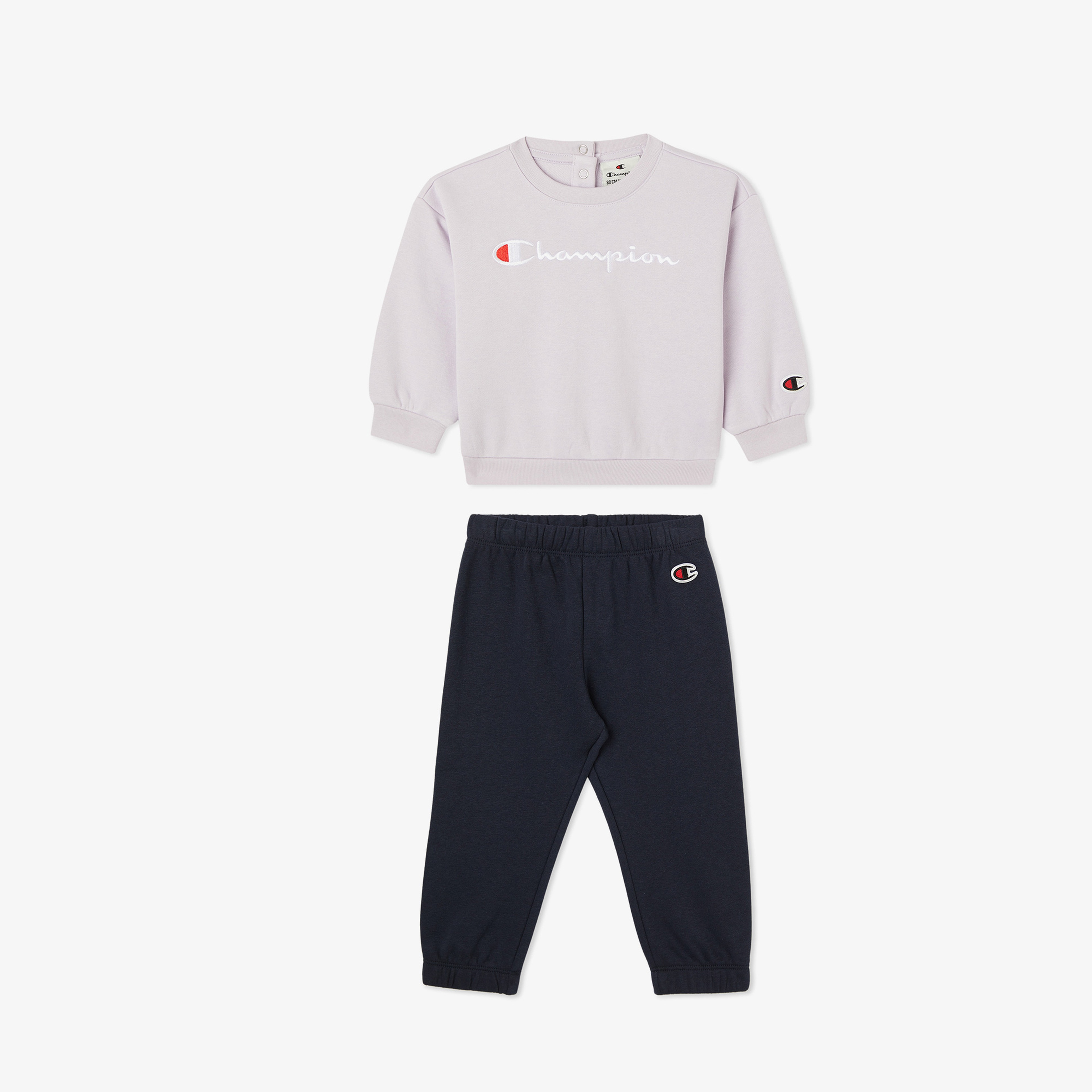 Champion Set Çocuk Siyah/Gri Eşofman Takımı