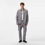 UNITED4 Oversize Erkek Gri Mont