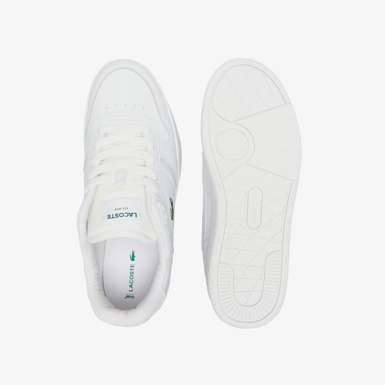 Lacoste T-Clip Set Leather Erkek Beyaz Sneaker