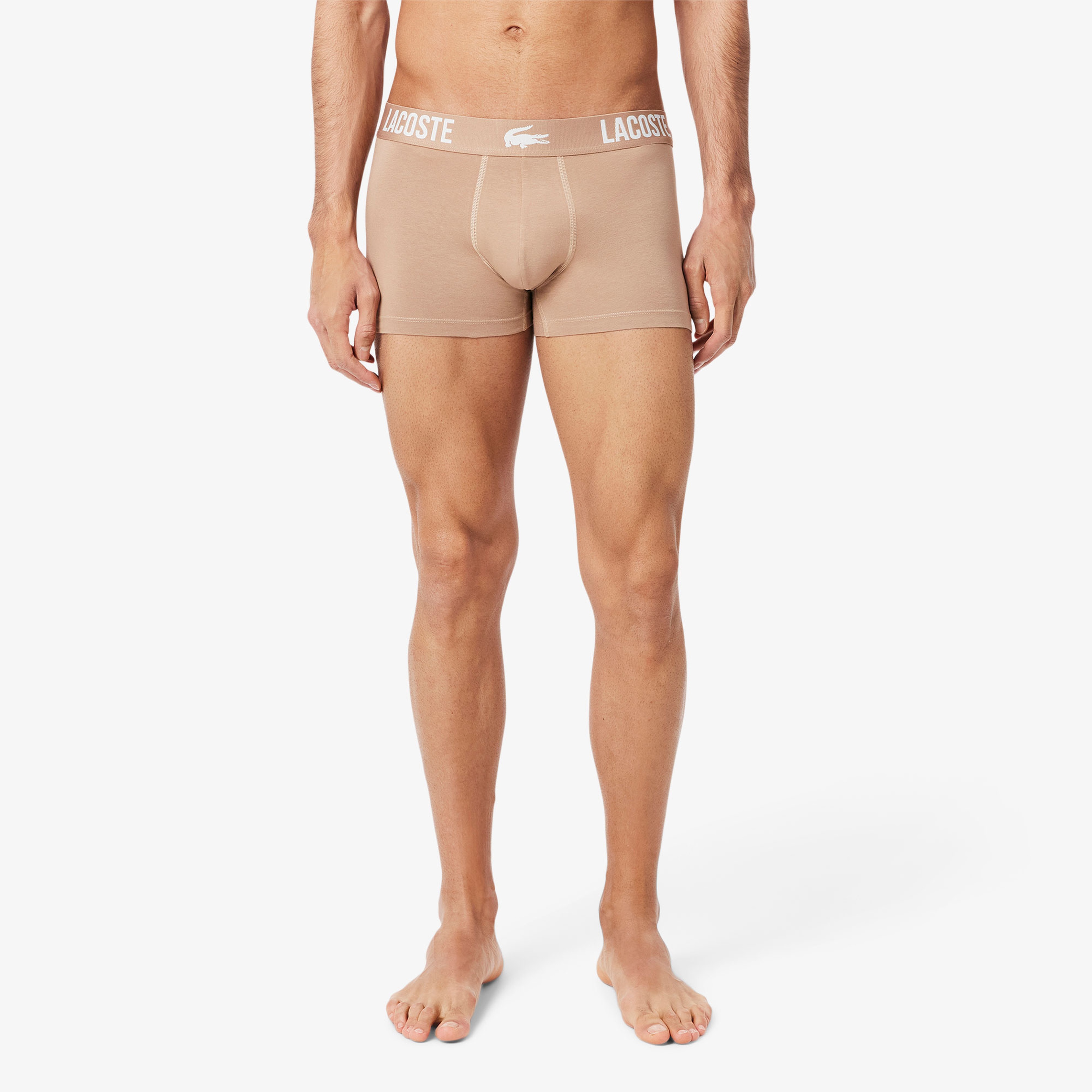 Lacoste Erkek 3'lü Renkli Boxer