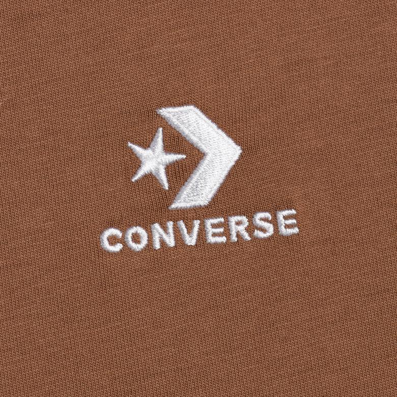 Converse Classic Unisex Kahverengi T-Shirt
