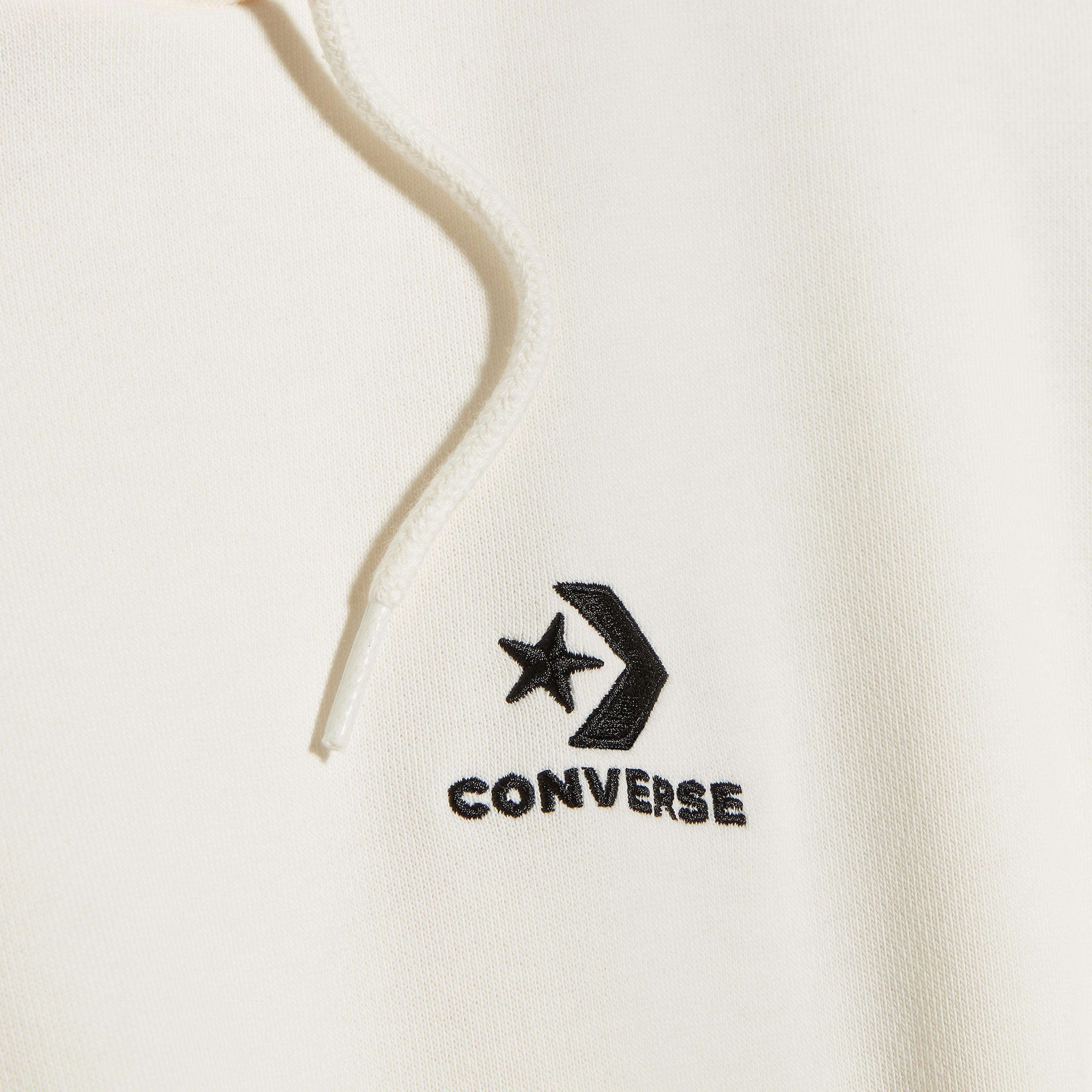 Converse Classic Kadın Krem Hoodie
