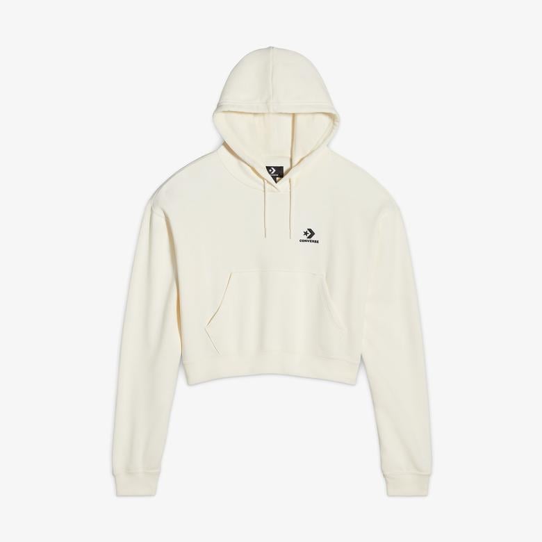 Converse Classic Kadın Krem Hoodie