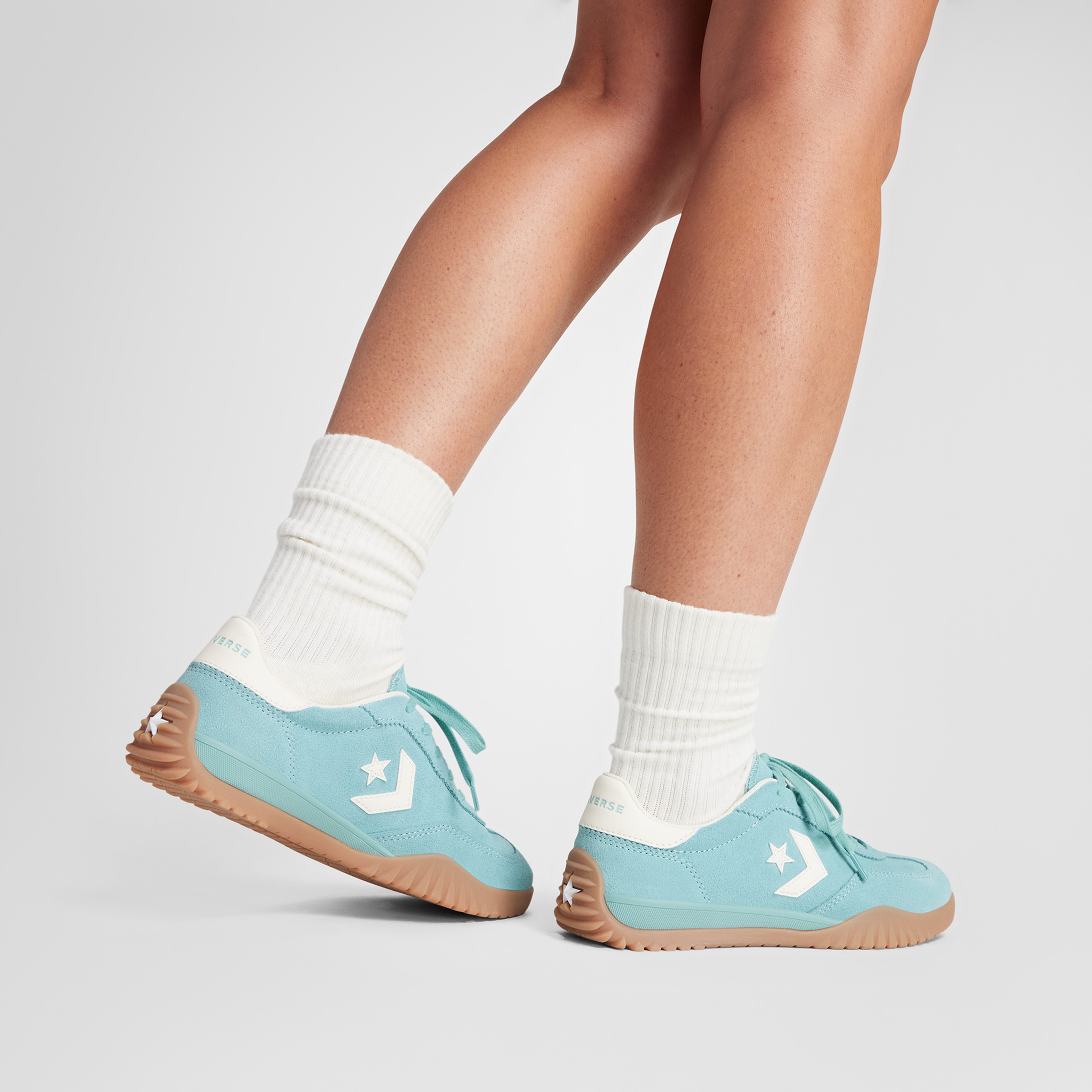 Converse Run Star Trainer Unisex Mavi Süet Sneaker