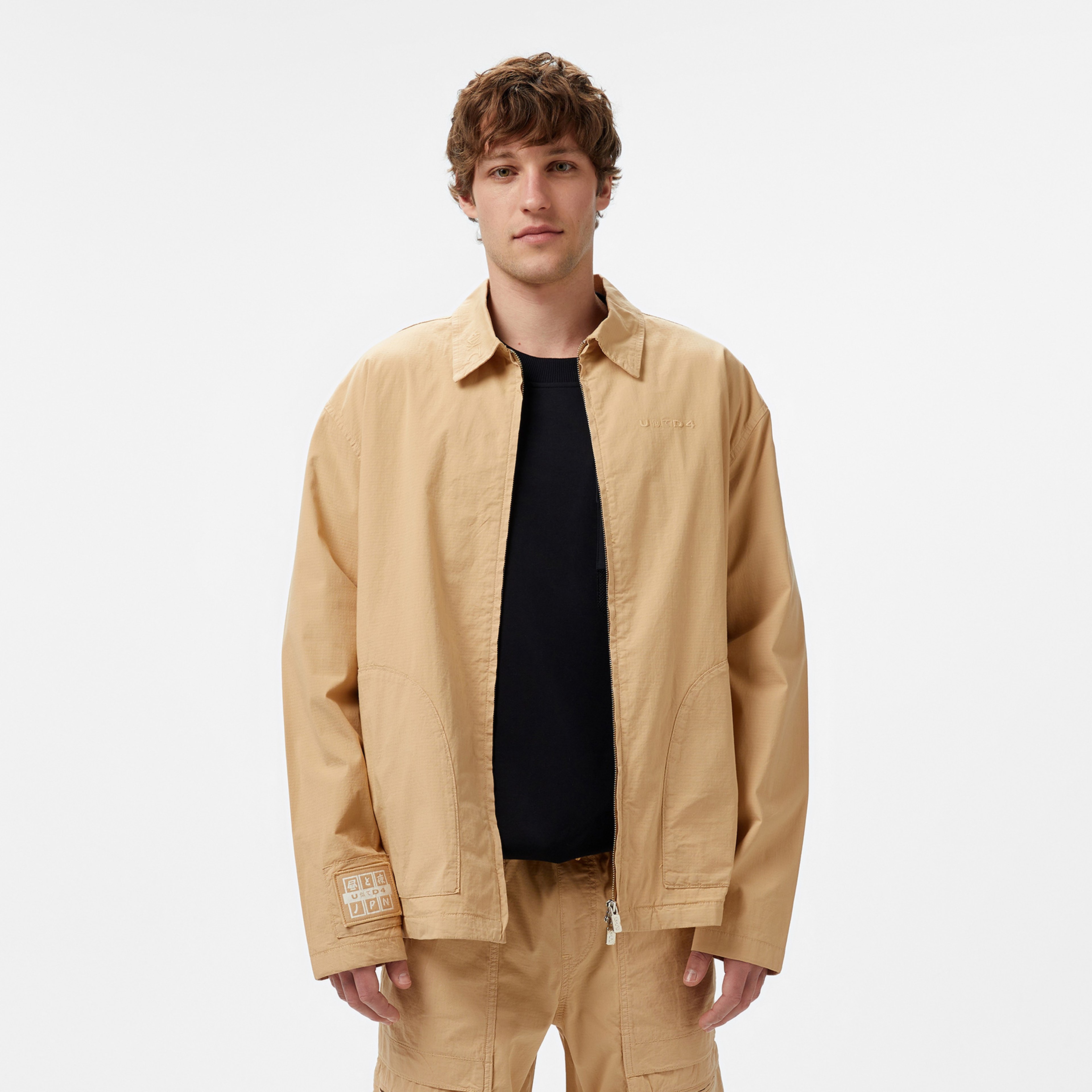 UNITED4 Oversize Erkek Kahverengi Mont