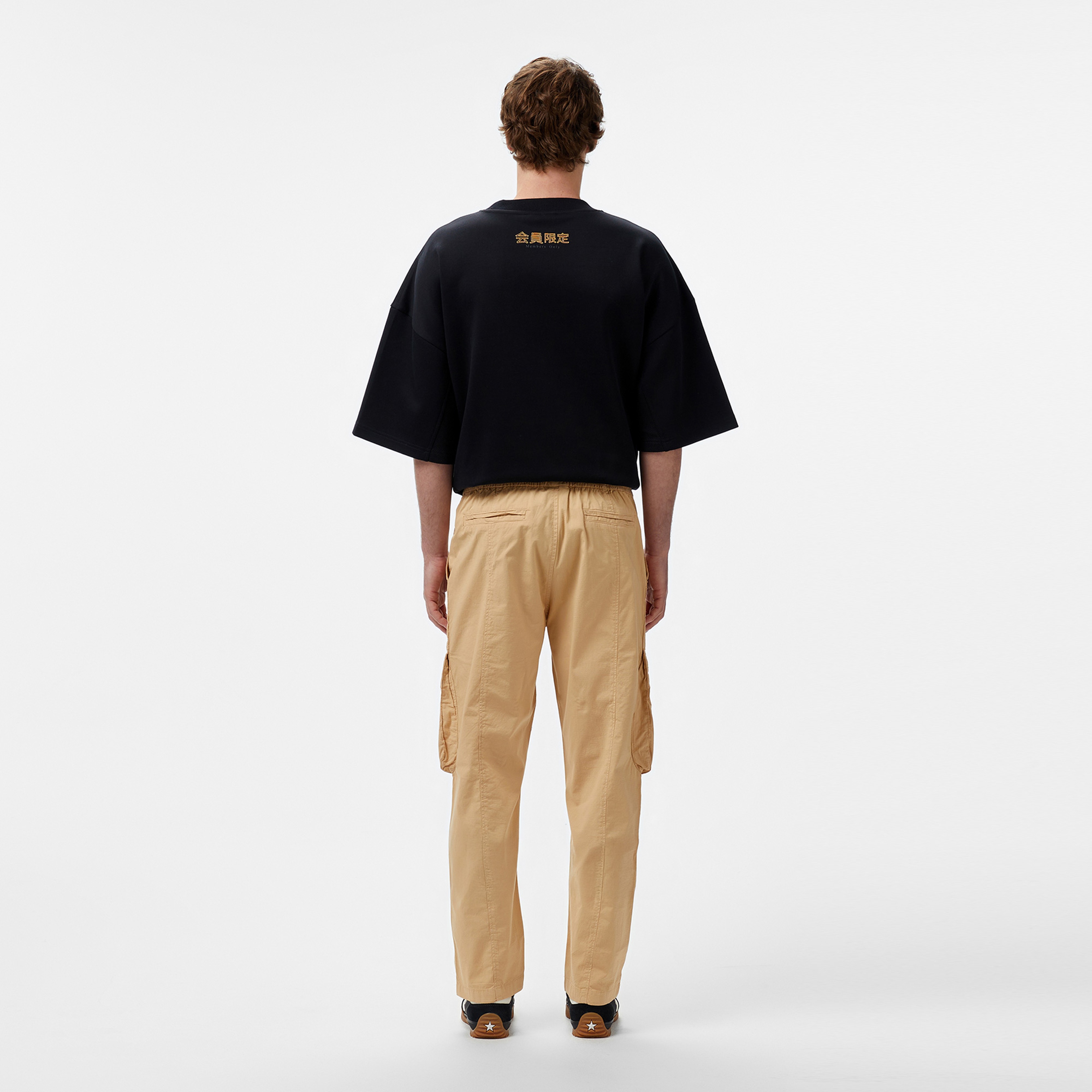 UNITED4 Oversize Erkek Kahverengi Pantolon