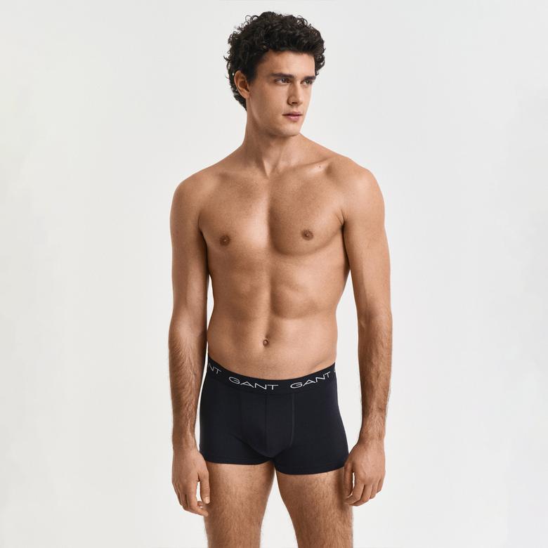GANT Erkek Siyah Slim Fit Boxer