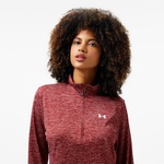 Under Armour Tech Kadın Bordo T-Shirt