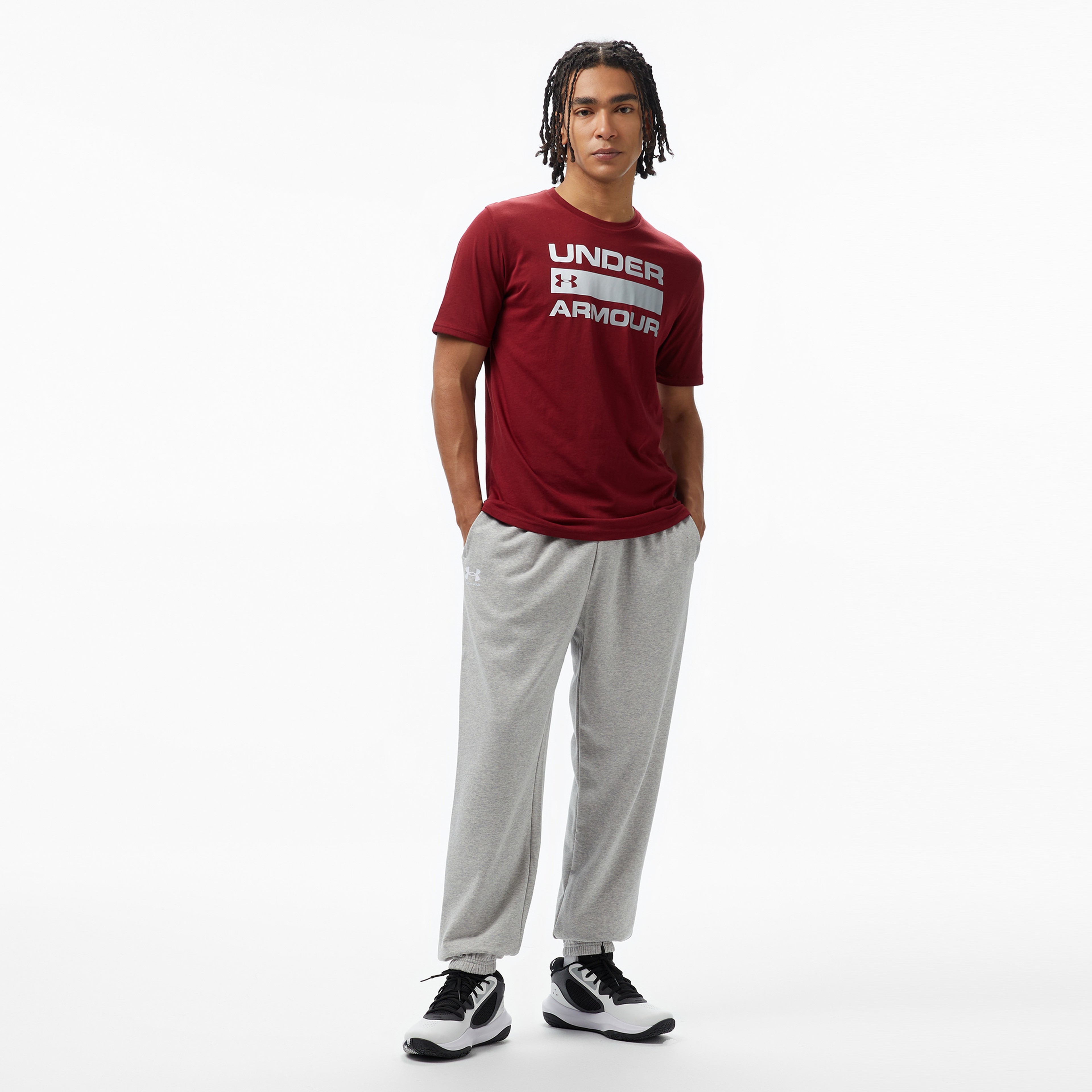 Under Armour Team Issue Wordmark Erkek Siyah Günlük T-Shirt
