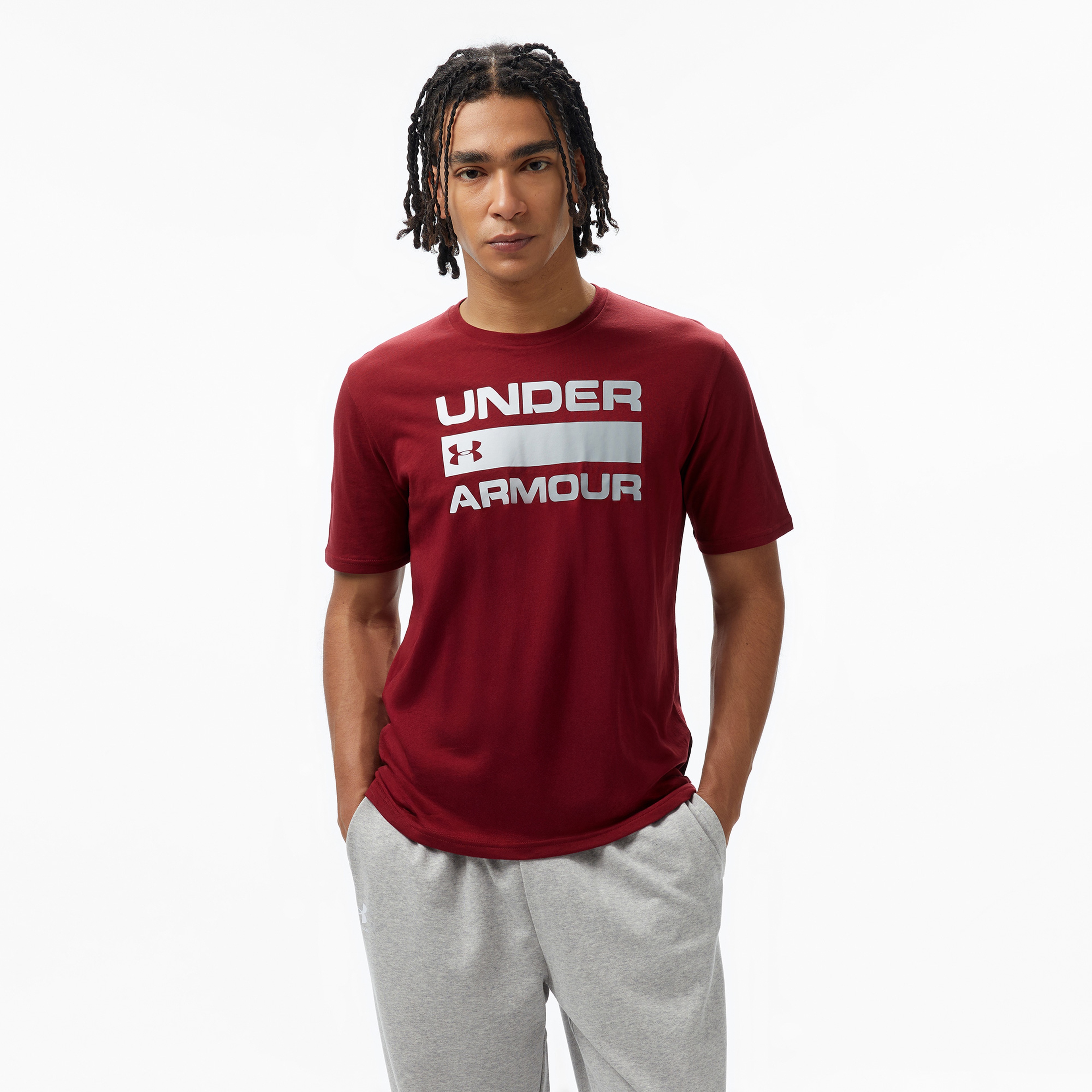 Under Armour Team Issue Wordmark Erkek Siyah Günlük T-Shirt