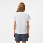 Nautica Kadın Beyaz Regular Fit Kısa Kollu T-Shirt