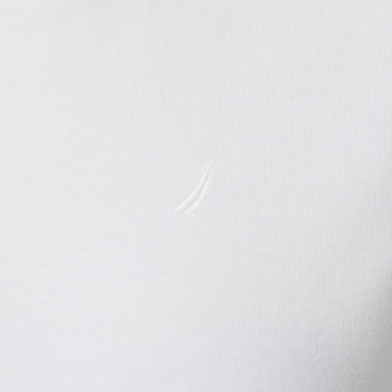 Nautica Kadın Beyaz Regular Fit Kısa Kollu T-Shirt