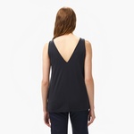 Nautica Kadın Siyah Regular Fit T-Shirt