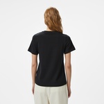 Nautica Kadın Siyah Regular Fit Kısa Kollu T-Shirt