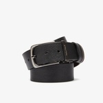 Nautica Erkek Siyah Deri Kemer