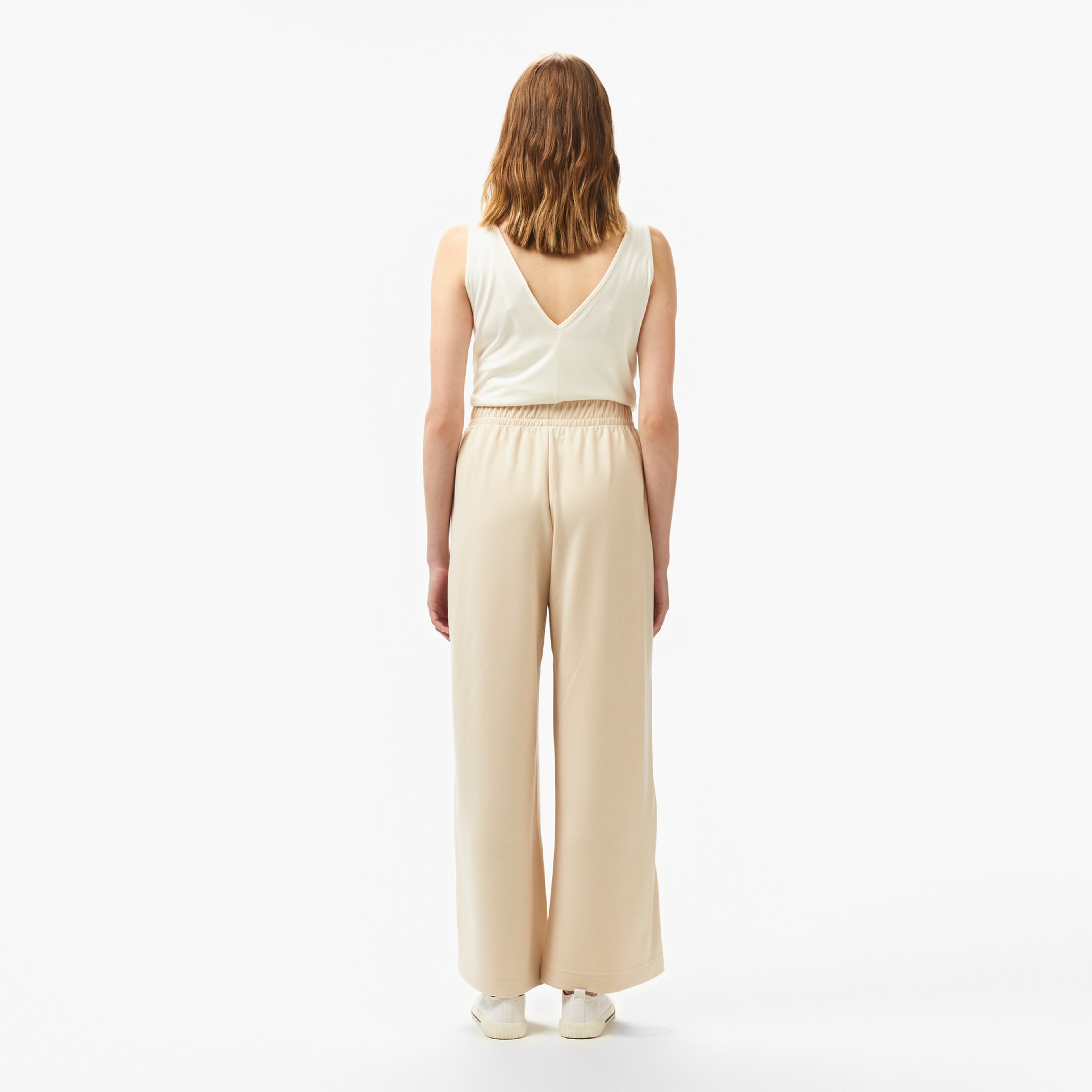 Nautica Kadın Krem Regular Fit Eşofman Altı