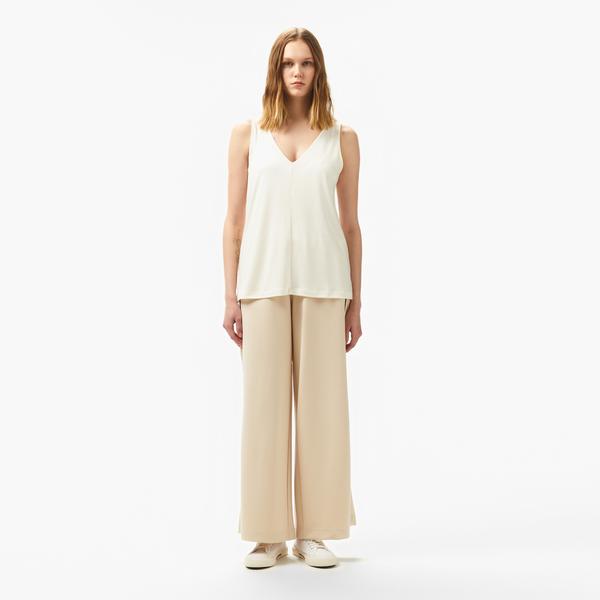 Nautica Kadın Krem Regular Fit Eşofman Altı