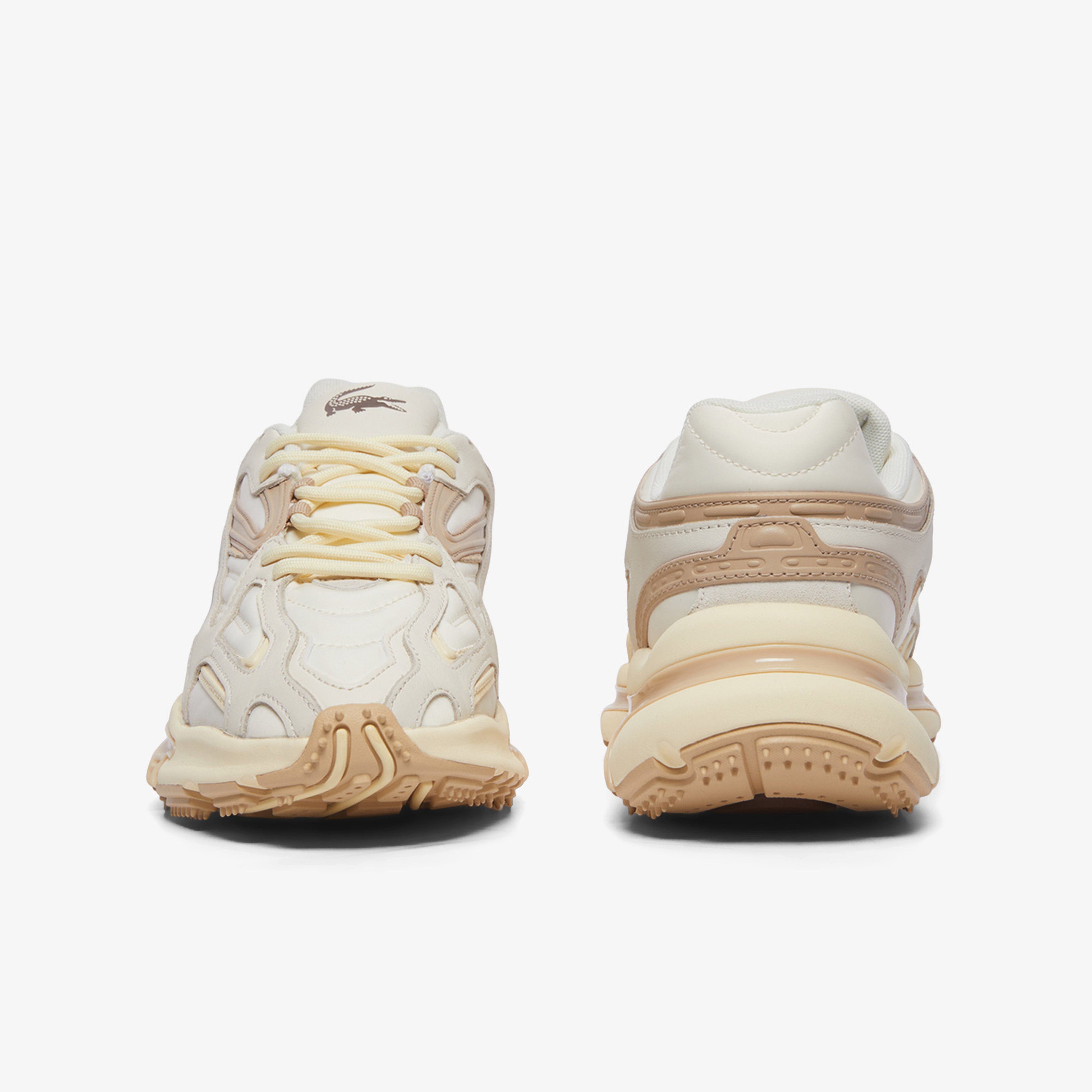 Lacoste L003 2K24 Erkek Krem Sneaker