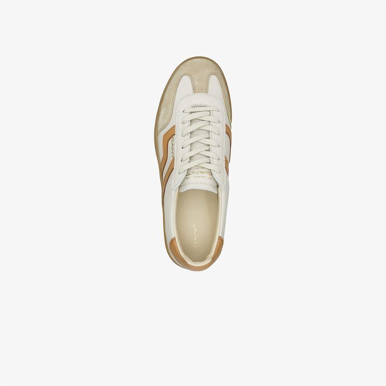 GANT Kadın Bej Deri Cuzima Sneaker