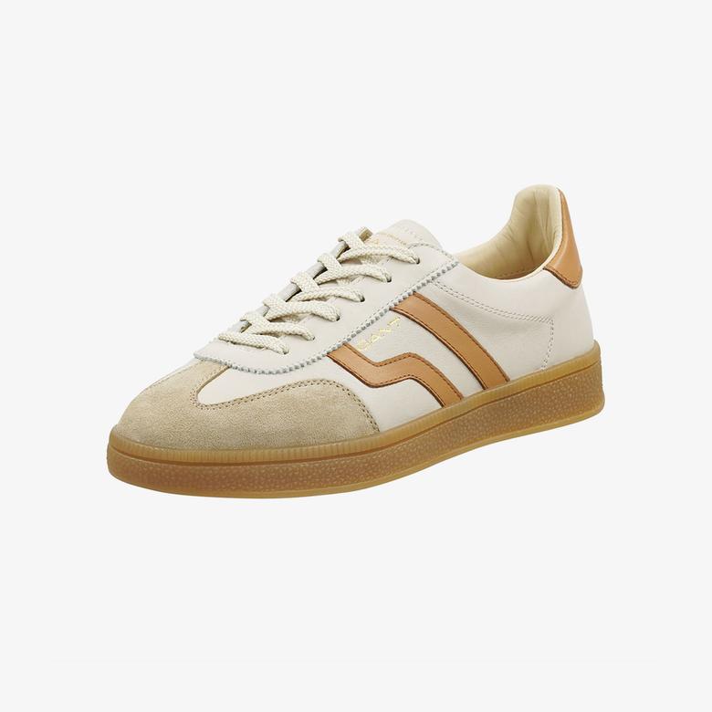 GANT Kadın Bej Deri Cuzima Sneaker