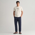 GANT Erkek Lacivert Regular Fit Chino Pantolon