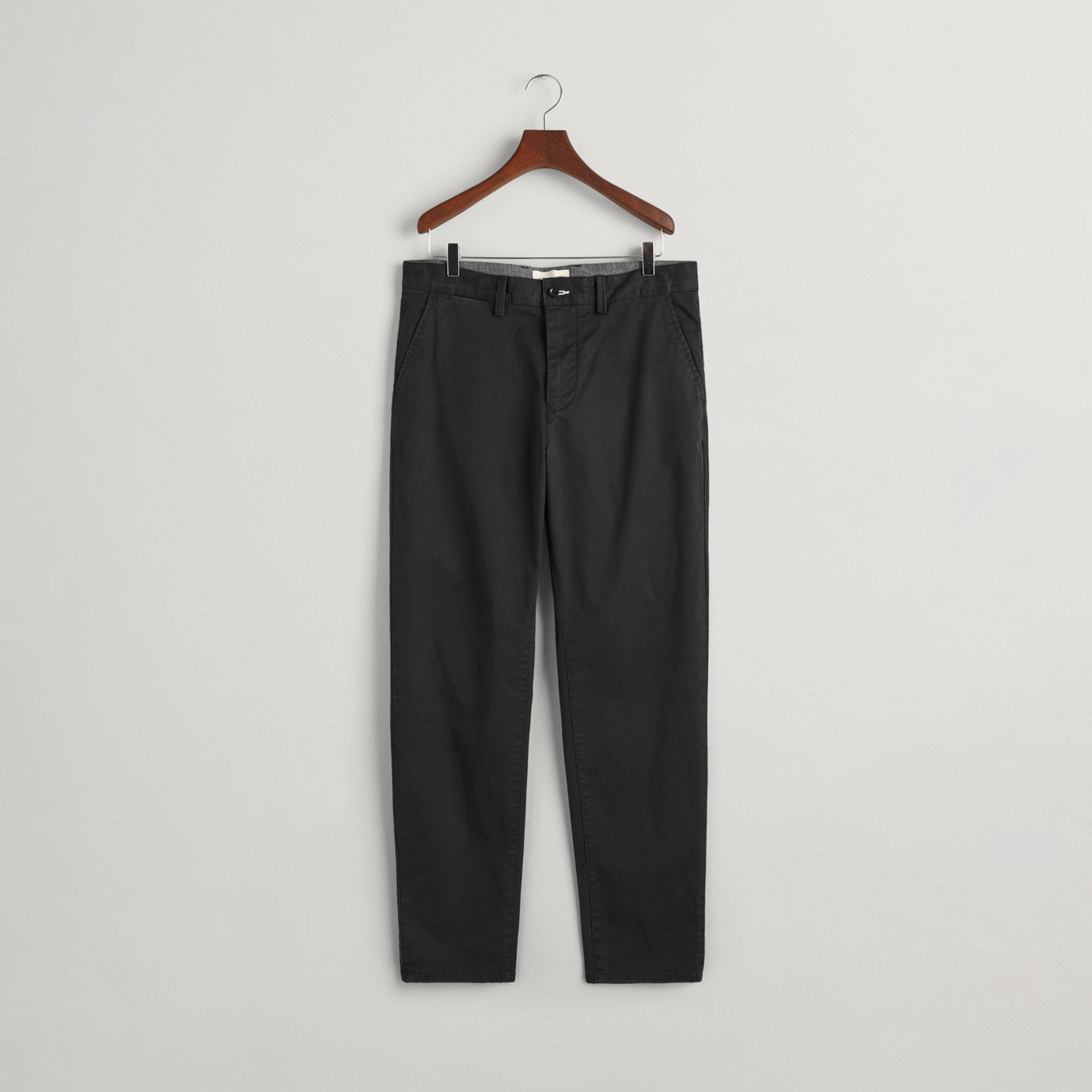 GANT Erkek Siyah Regular Fit Chino Pantolon