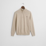 GANT Erkek Bej Regular Fit Yarım Fermuarlı Kazak