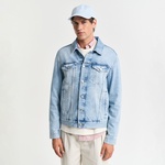 GANT Erkek Mavi Regular Fit Klasik Yaka Denim Ceket