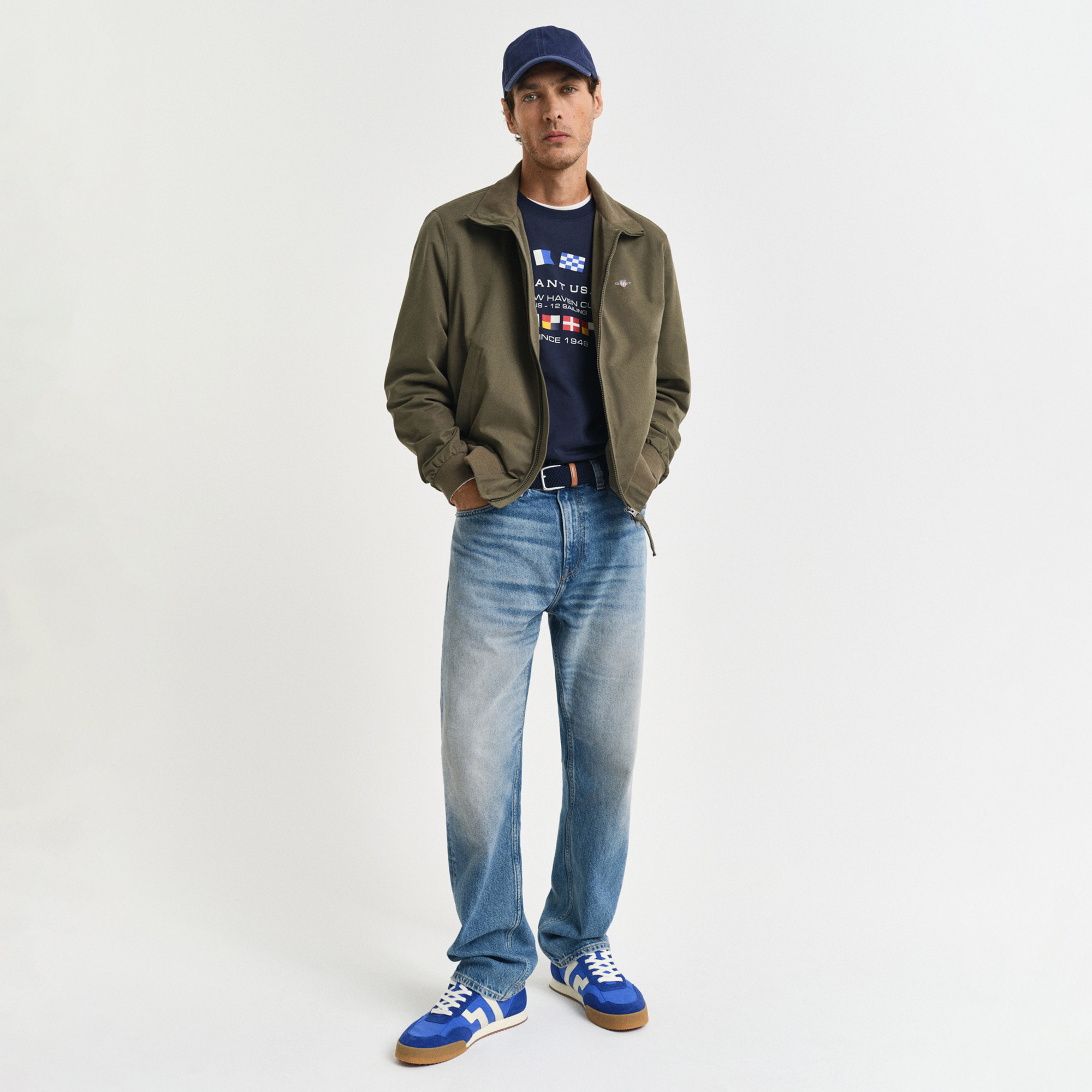 GANT Erkek Yeşil Regular Fit Dik Yaka CeketStandart7006493| Occasion