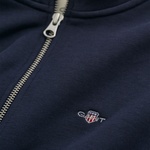 GANT Kadın Lacivert Relaxed Fit Yarım Fermuarlı Sweatshirt