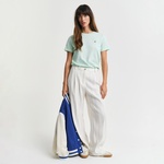 GANT Kadın Yeşil Regular Fit Bisiklet Yaka T-Shirt