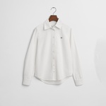 GANT Kadın Beyaz Regular Fit Klasik Yaka Gömlek