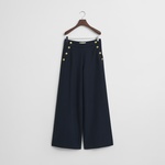 GANT Kadın Lacivert Straight Fit Pantolon