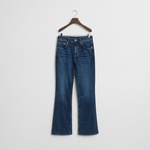 GANT Kadın Lacivert Slim Fit Flare Jean