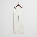 GANT Kadın Krem Slim Fit Pantolon