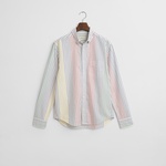 GANT Erkek Renkli Regular Fit Düğmeli Yaka Çizgili Gömlek