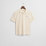 GANT Erkek Krem Regular Fit Polo