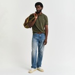 GANT Erkek Yeşil Regular Fit Polo