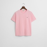 GANT Erkek Pembe Regular Fit Bisiklet Yaka T-Shirt