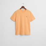 GANT Erkek Turuncu Regular Fit Bisiklet Yaka T-Shirt