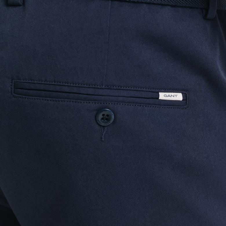 GANT Erkek Lacivert Slim Fit Pantolon