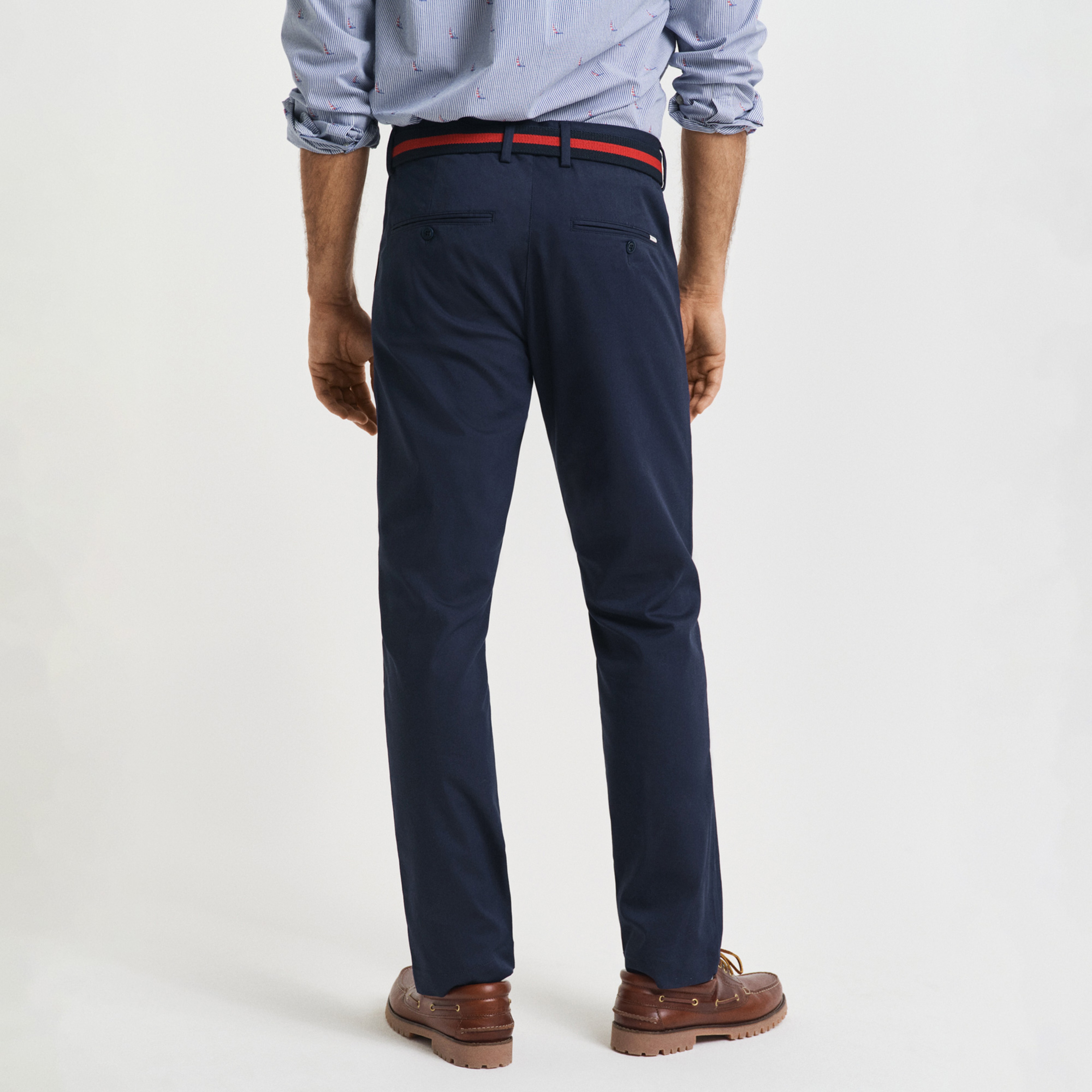 GANT Erkek Lacivert Slim Fit Pantolon